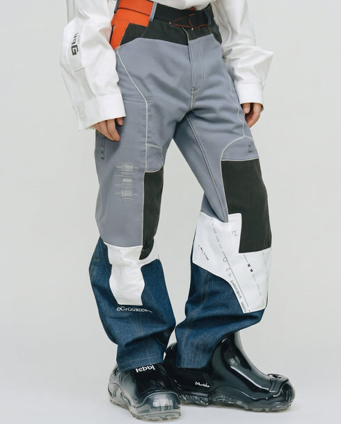 Paneled Pants